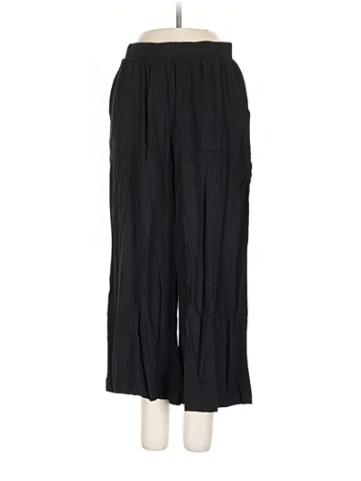 Pre-owned Lularoe Casual Pants In Black