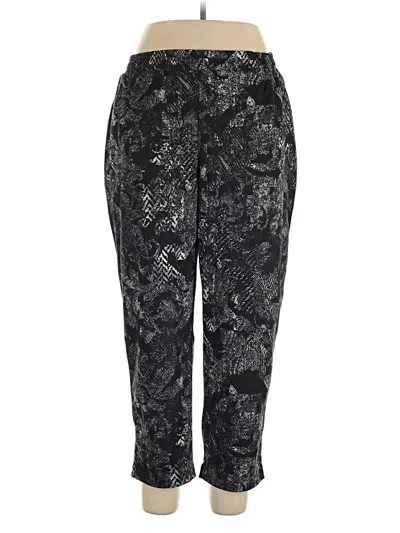 Pre-owned Lularoe Casual Pants In Black
