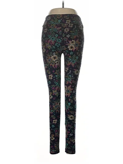 Pre-owned Lularoe Casual Pants In Black