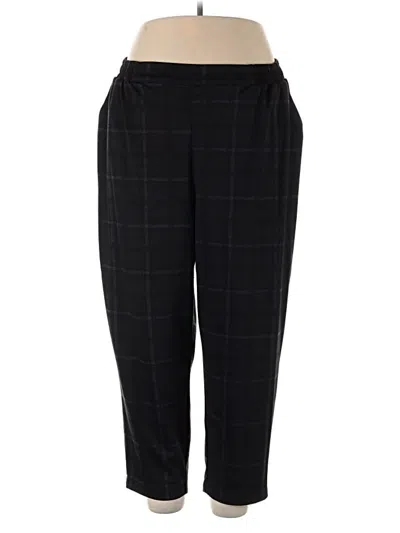 Pre-owned Lularoe Casual Pants In Black