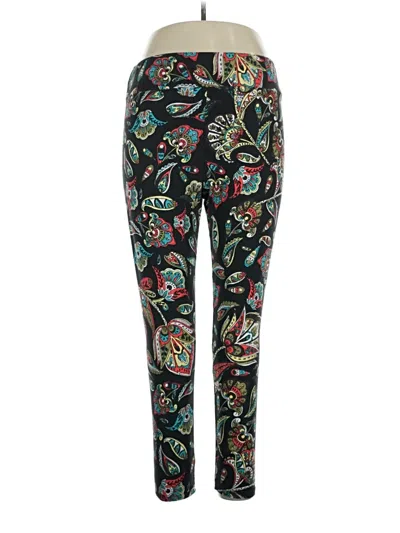 Pre-owned Lularoe Casual Pants In Black