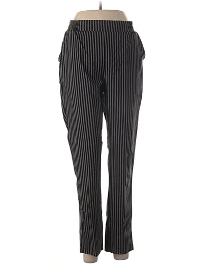 Pre-owned Lularoe Casual Pants In Black