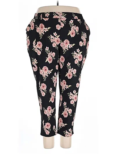 Pre-owned Lularoe Casual Pants In Black