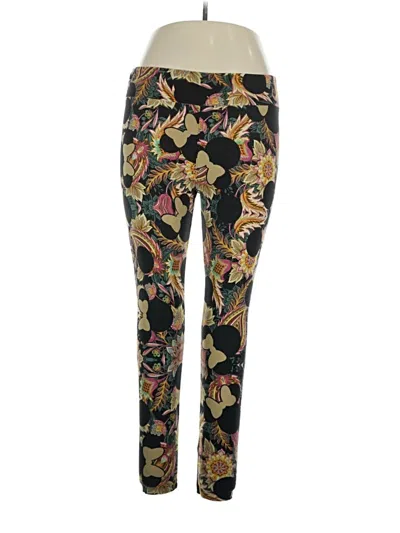 Pre-owned Lularoe Casual Pants In Black