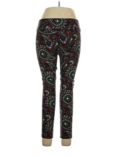 Pre-owned Lularoe Casual Pants In Black