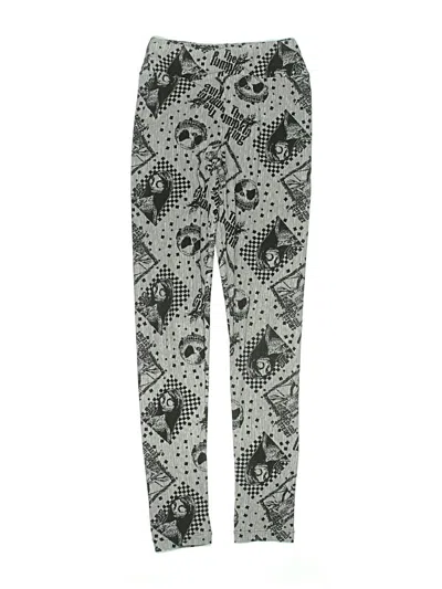 Pre-owned Lularoe Kids' Casual Pants In Black