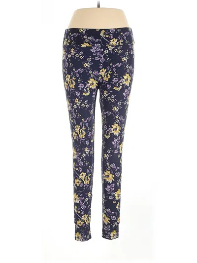 Pre-owned Lularoe Casual Pants In Blue