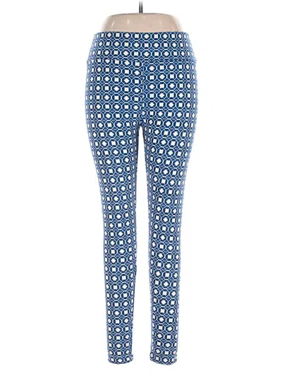 Pre-owned Lularoe Casual Pants In Blue