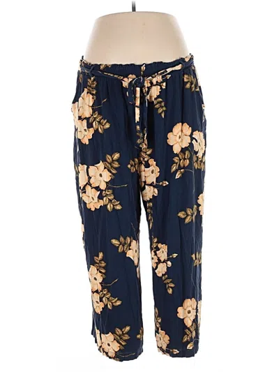 Pre-owned Lularoe Casual Pants In Blue