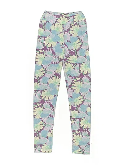 Pre-owned Lularoe Kids' Casual Pants In Blue