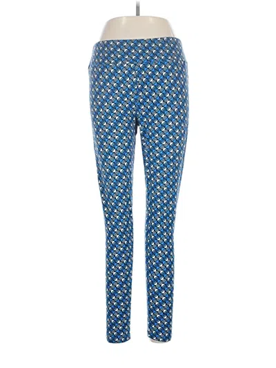 Pre-owned Lularoe Casual Pants In Blue