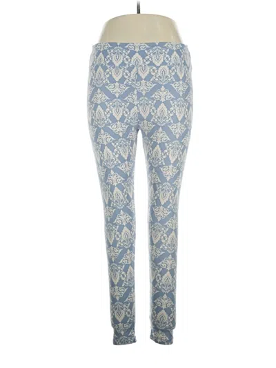Pre-owned Lularoe Casual Pants In Blue