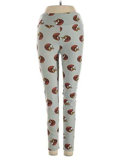 Pre-owned Lularoe Casual Pants In Blue