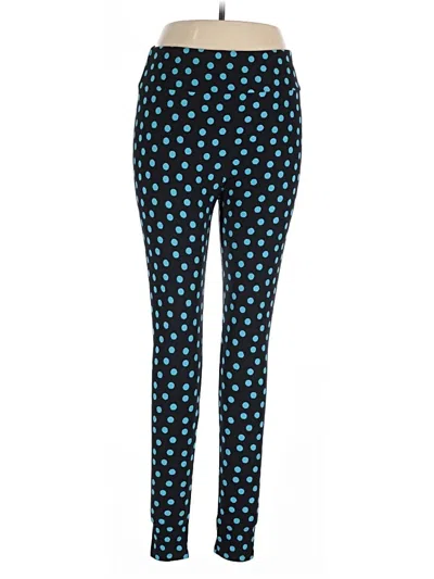 Pre-owned Lularoe Casual Pants In Blue