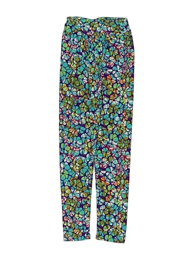 Pre-owned Lularoe Kids' Casual Pants In Blue