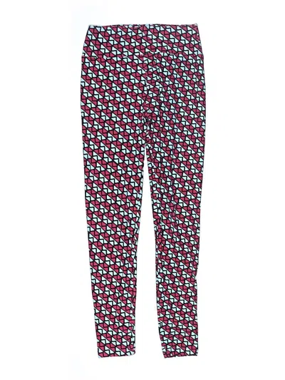 Pre-owned Lularoe Kids' Casual Pants In Blue