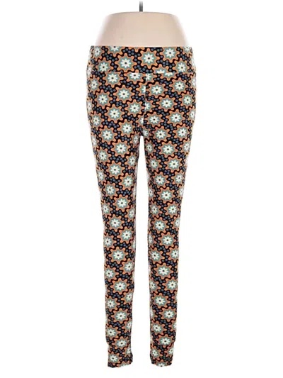 Pre-owned Lularoe Casual Pants In Brown