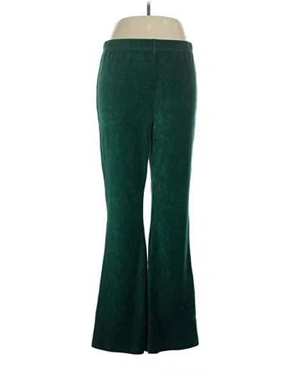 Pre-owned Lularoe Casual Pants In Green