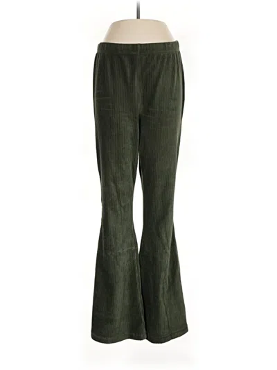 Pre-owned Lularoe Casual Pants In Green