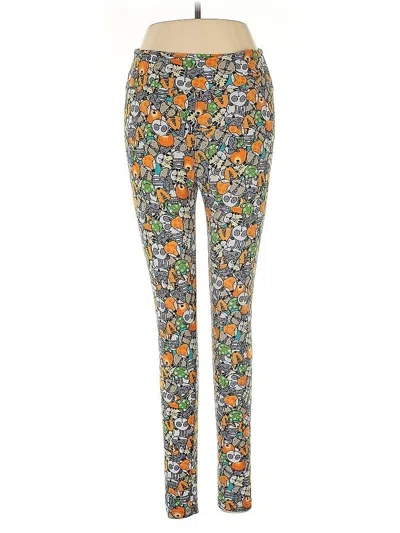 Pre-owned Lularoe Casual Pants In Orange