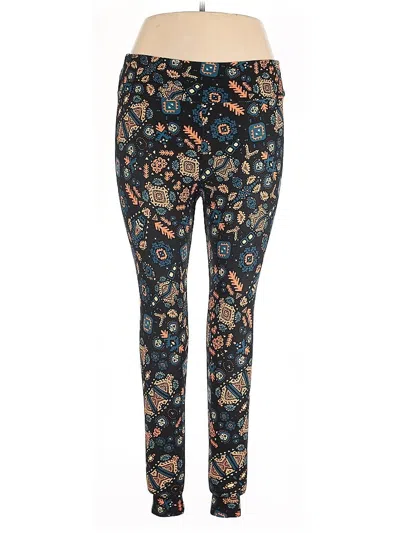 Pre-owned Lularoe Casual Pants In Orange