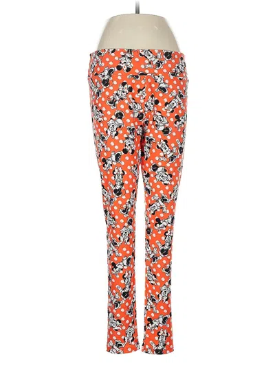 Pre-owned Lularoe Casual Pants In Orange