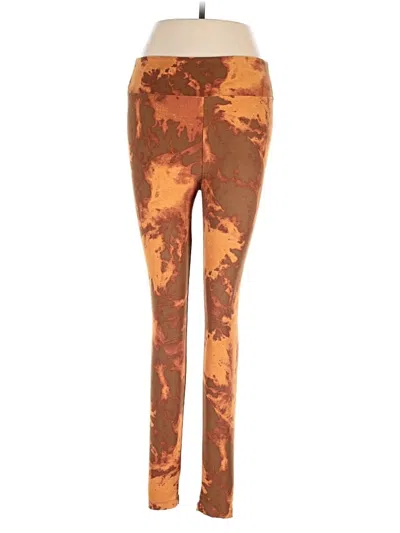 Pre-owned Lularoe Casual Pants In Orange