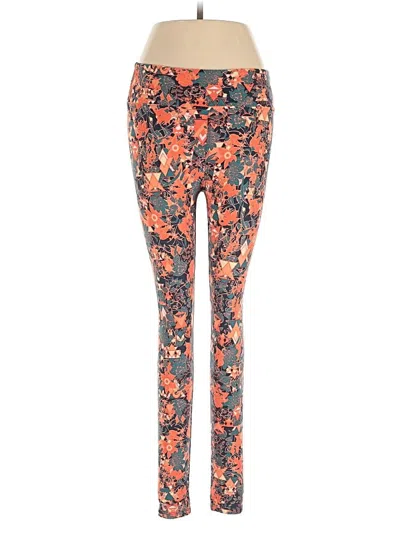 Pre-owned Lularoe Casual Pants In Orange