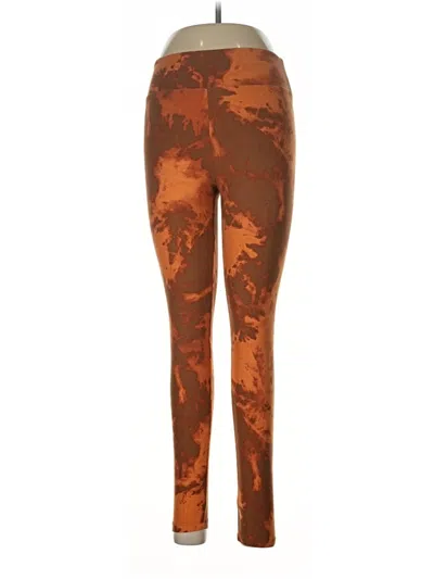 Pre-owned Lularoe Casual Pants In Orange