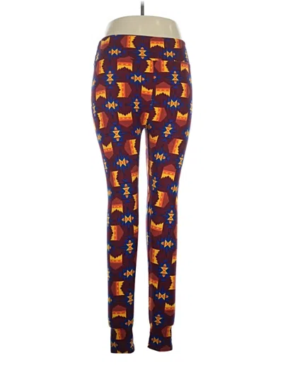 Pre-owned Lularoe Casual Pants In Orange