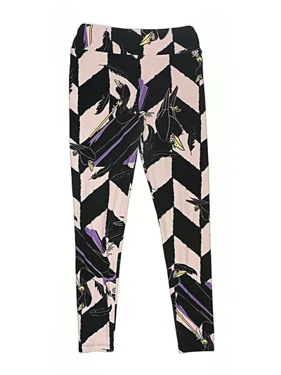 Pre-owned Lularoe Kids' Casual Pants In Pink
