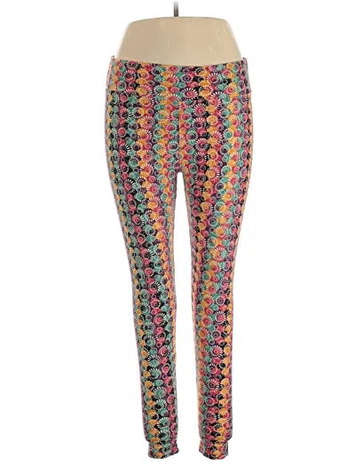 Pre-owned Lularoe Casual Pants In Pink