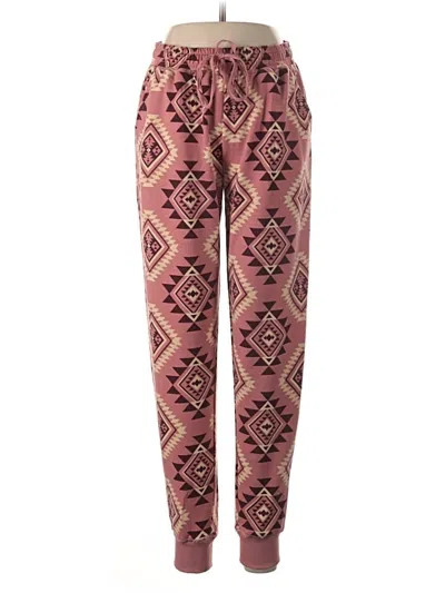 Pre-owned Lularoe Casual Pants In Pink