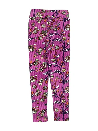 Pre-owned Lularoe Kids' Casual Pants In Pink