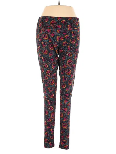 Pre-owned Lularoe Casual Pants In Purple