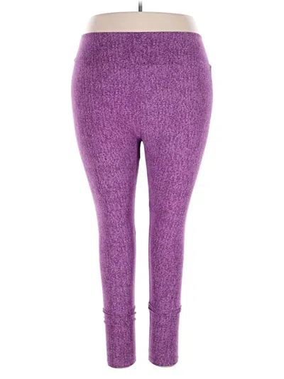 Pre-owned Lularoe Casual Pants In Purple