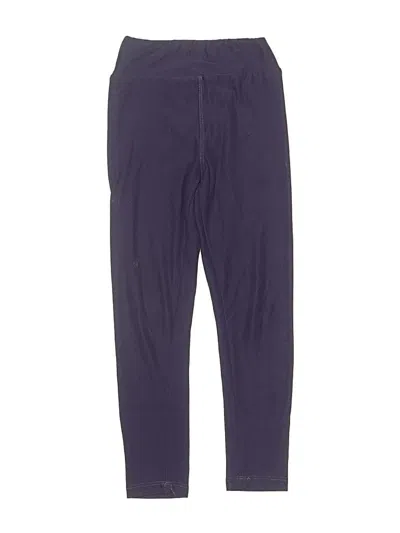 Pre-owned Lularoe Kids' Casual Pants In Purple