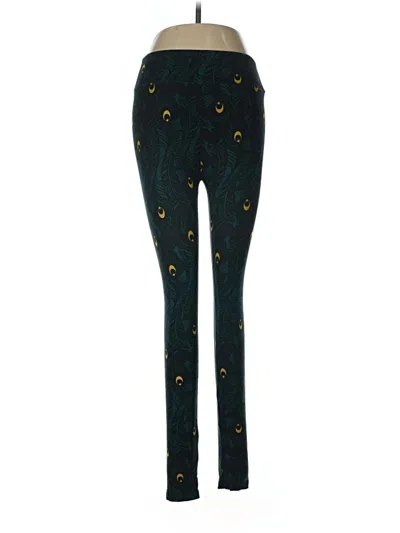 Pre-owned Lularoe Casual Pants In Teal