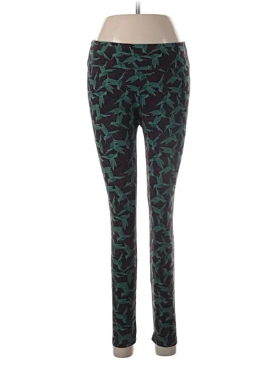 Pre-owned Lularoe Casual Pants In Teal