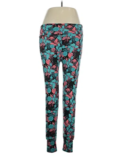Pre-owned Lularoe Casual Pants In Teal