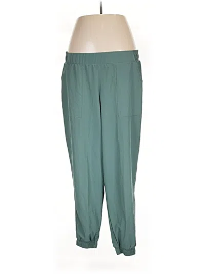 Pre-owned Lularoe Casual Pants In Teal