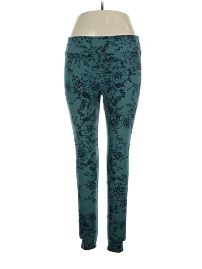 Pre-owned Lularoe Casual Pants In Teal