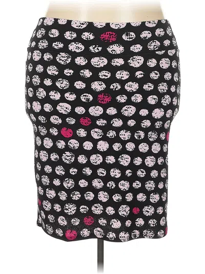 Pre-owned Lularoe Casual Skirt In Black