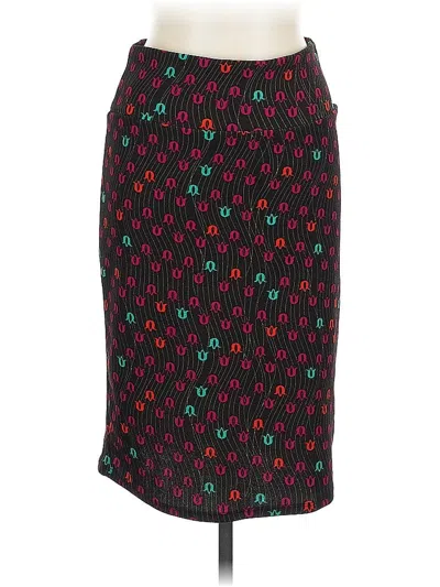 Pre-owned Lularoe Casual Skirt In Black