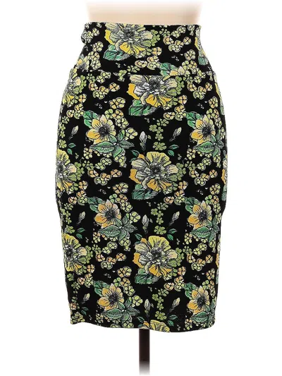 Pre-owned Lularoe Casual Skirt In Black