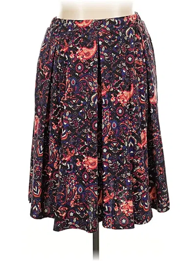 Pre-owned Lularoe Casual Skirt In Black