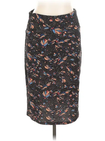 Pre-owned Lularoe Casual Skirt In Black