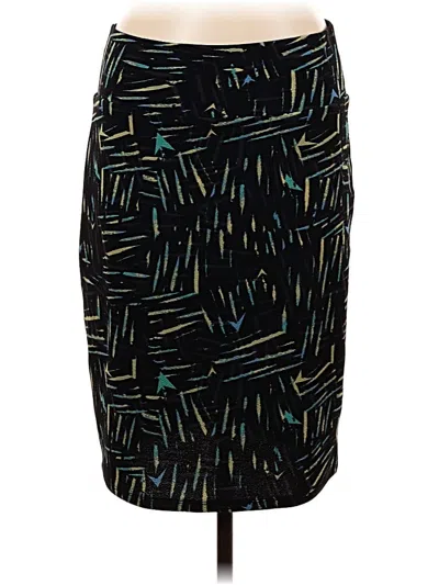 Pre-owned Lularoe Casual Skirt In Black