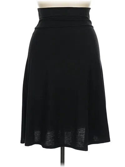 Pre-owned Lularoe Casual Skirt In Black