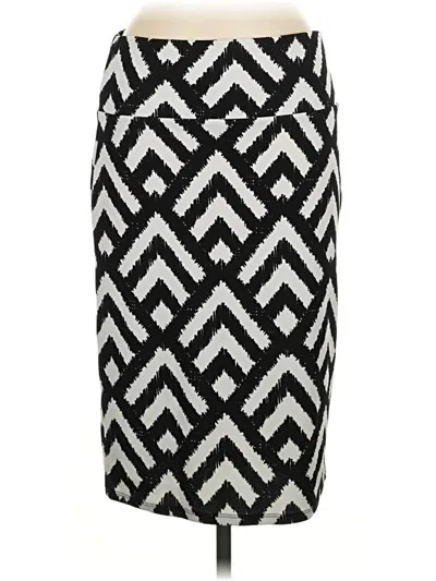 Pre-owned Lularoe Casual Skirt In Black